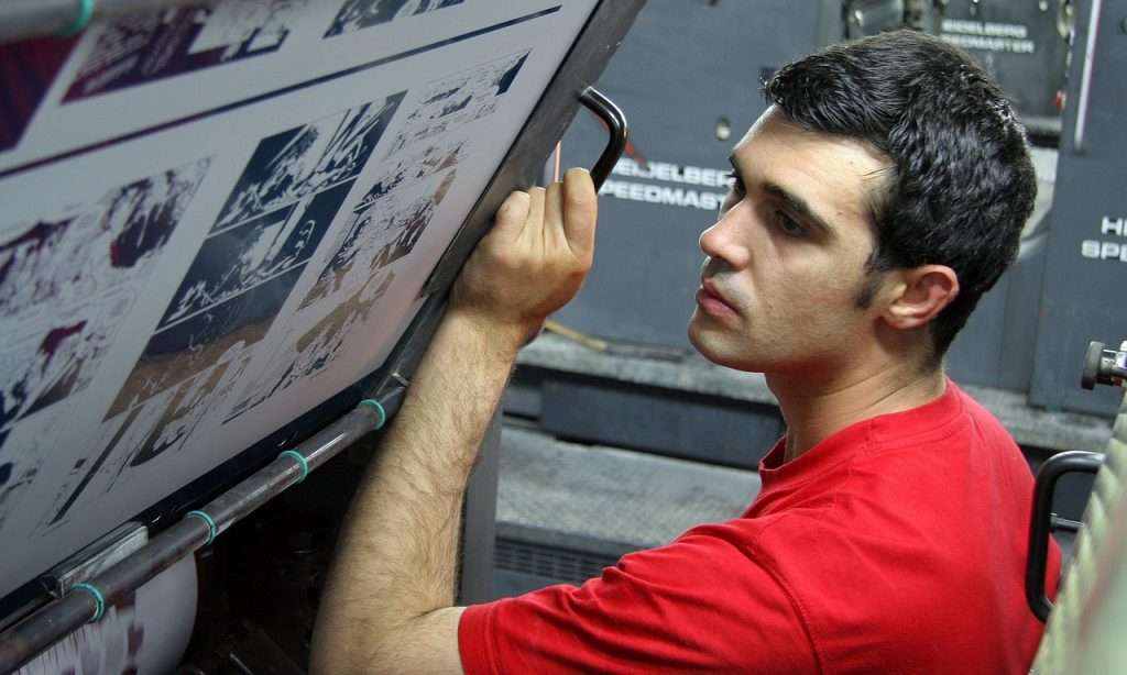 press, graphic industry, print